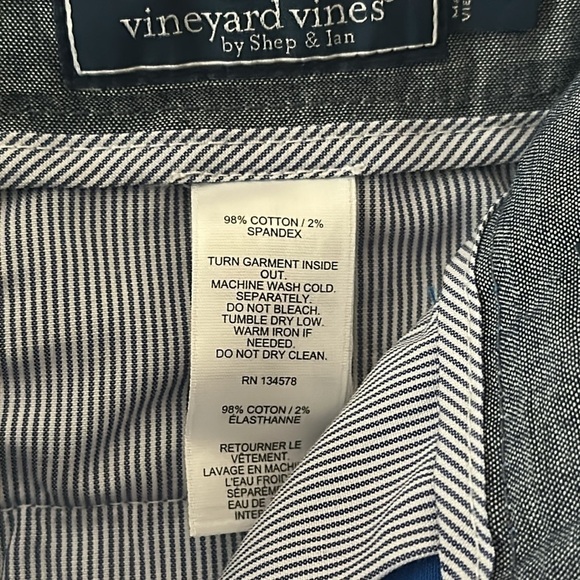 Vineyard Vines Mens Breaker Shorts Pineapple Regatta Blue Sz 32 Preppy Summer - Picture 8 of 9